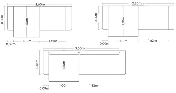 Sofá Living Liverpol