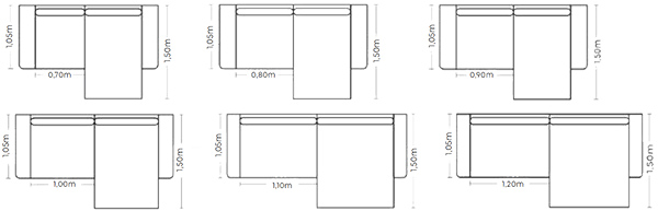 Sofá Cama Casa Blanca - Luart Estofados