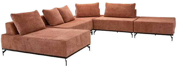 Sofá Modulado Mônaco - Luart Estofados