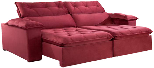 Sofá Retrátil Barcelona - Luart Estofados