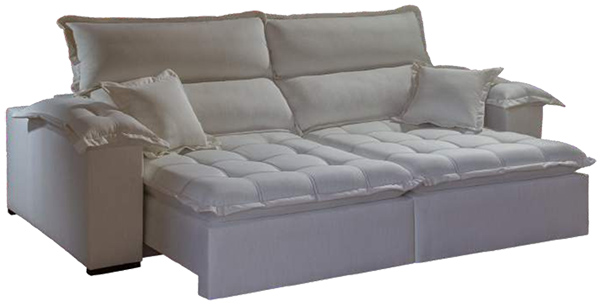 Sofá Retrátil Cancún - Luart Estofados