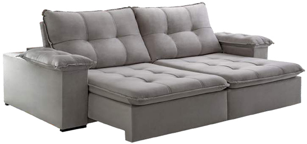 Sofá Retrátil Espanha - Luart Estofados