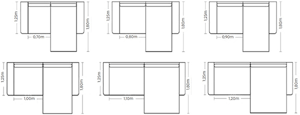 Sofá Retrátil Mustang - Luart Estofados
